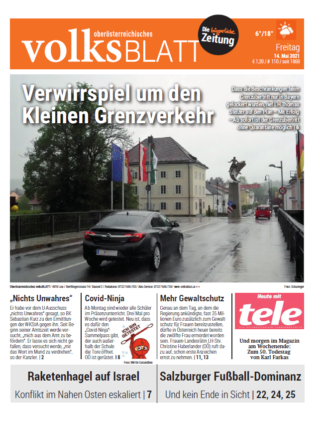 Oberösterreichisches Volksblatt Sek1 MISCHA Medien in Schule und