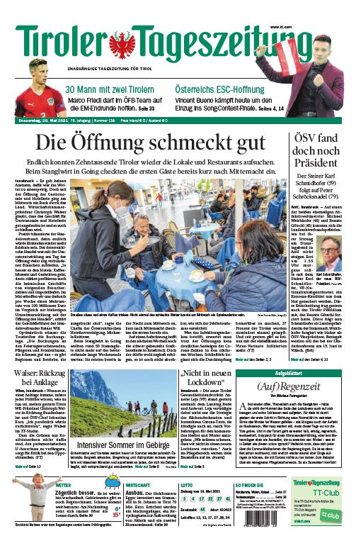 Tiroler Tageszeitung MISCHA Medien in Schule und Ausbildung