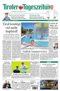 Tiroler Tageszeitung Sek1 - MISCHA – Medien In Schule Und Ausbildung